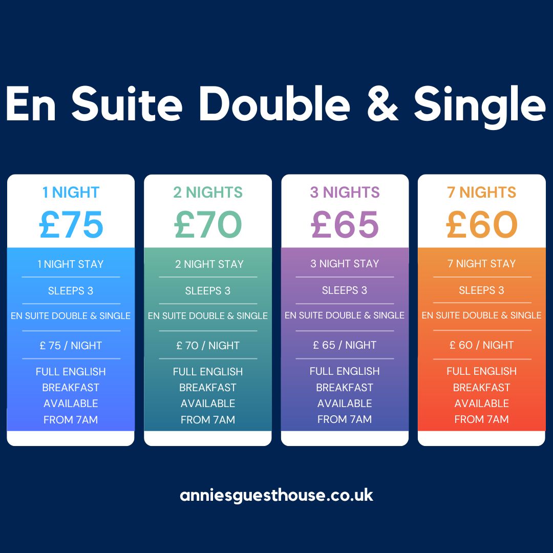 En Suite Double & Single Room Price