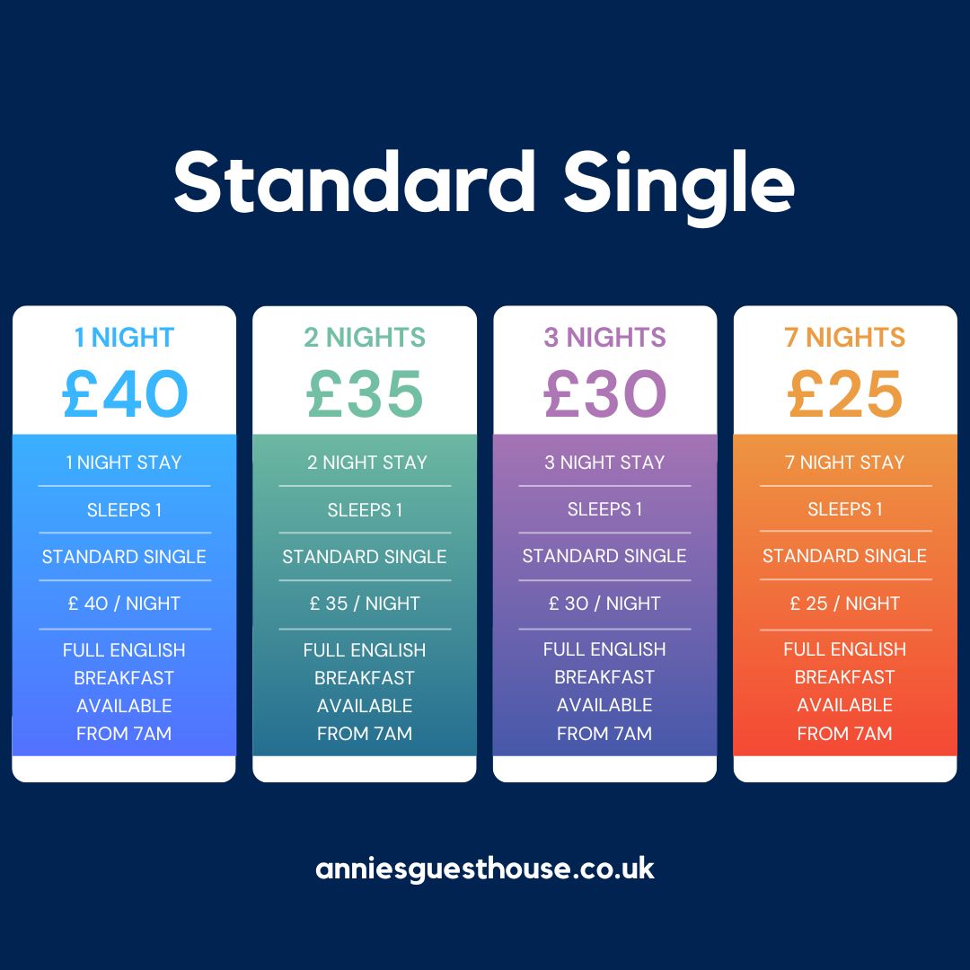 Standard Single Room Price